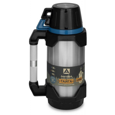 110-1800-BL Термос 'Тайга' питьевой 'Арктика' 1.8л (синий)