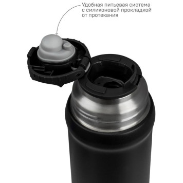 111-600-BKT Термос (для напитков) 'Арктика' 0.6л (черный)-3