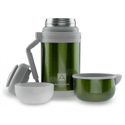 202-1000-GN Термос универсальный 'Арктика' 1.0л (болотный)-1