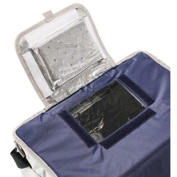 3000-30-BL Сумка-холодильник классическая ' Арктика' 30л (синяя)-3