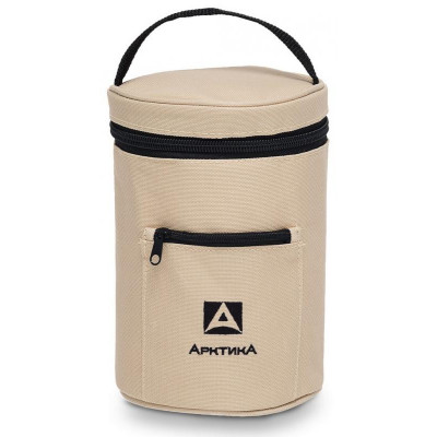 301-750А Термос для еды «Арктика» 0.75л с широким горлом, в чехле + складная ложка-1