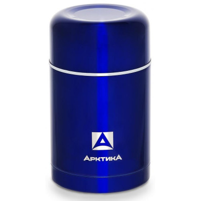 302-750-BL Термос для еды «Арктика» 0.75л с широким горлом (синий)