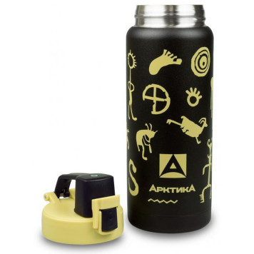702-500-BKWO Термос-сититерм 'Арктика' 0.5л (вуду черный)-2