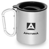 801-350К Термокружка невакуумная 'Арктика' 350мл с карабином