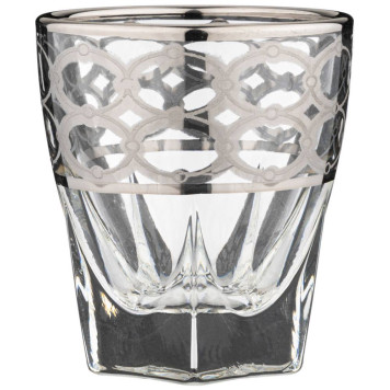 Набор стопок 6 штук 60мл "ATHENE PLATINO" ART DECOR 326-094-1