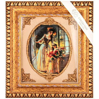 Панно настенное 32х26см багет 64х56 см ARTE CA.SA. 635-637-1