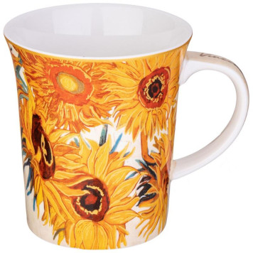 104-1000 Кружка Lefard ' Подсолнухи' (в. ван гог) 420мл