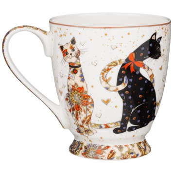 104-828 Кружка 'Парижские коты' 450мл-3