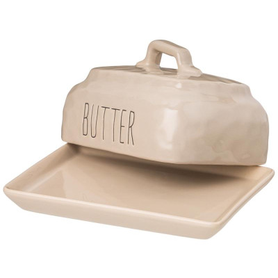 157-225 Масленка с крышкой 'Crumpled' 16х12.5х10см-2