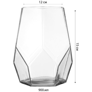 182-1005 Ваза d12см высота 15см-2