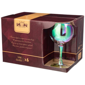 194-589 Набор фужеров из 6шт 'Времена года' 280мл-1