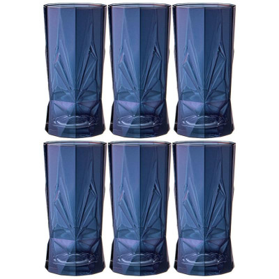 194-921 Набор стаканов из 6шт 'Roch' блюберри 450мл