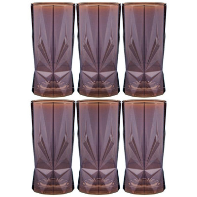 194-923 Набор стаканов из 6шт 'Roch' шоколад 450мл