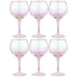 194-952 Набор фужеров из 6шт 'FLOWER' лиловая дымка 280мл