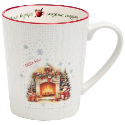 260-1006 Кружка Lefard 'Тепло внутри, сказочно снаружи' 400мл