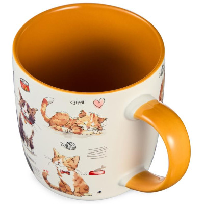 260-1023 Кружка Lefard 'Cats' 400мл-4