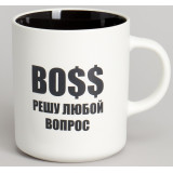 260-1028 Кружка Lefard 'Boss решу любой вопрос' 540мл