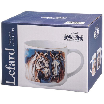 260-1058 Кружка Lefard 'Horse' золото 500мл-4
