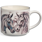 260-1059 Кружка Lefard 'Horse' серебро 500мл