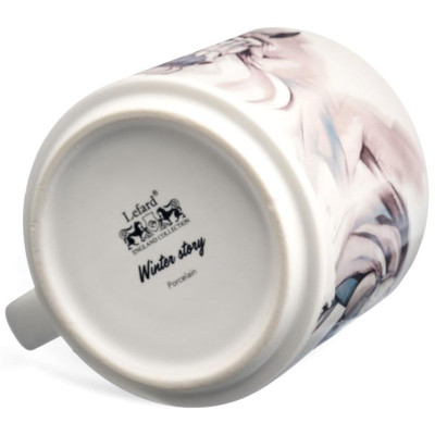 260-1059 Кружка Lefard 'Horse' серебро 500мл-3