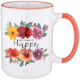 260-837 Кружка Lefard 'Happy' 430мл