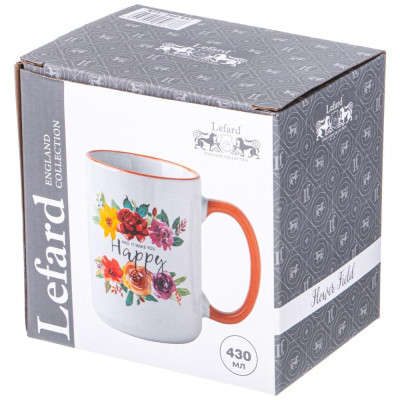 260-837 Кружка Lefard 'Happy' 430мл-1