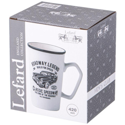 260-851 Кружка Lefard 'Men's club' 420мл-1