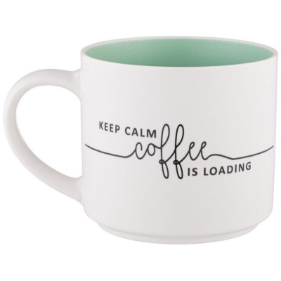 260-979 Кружка 'Keep calm coffee is loading' 470мл-2