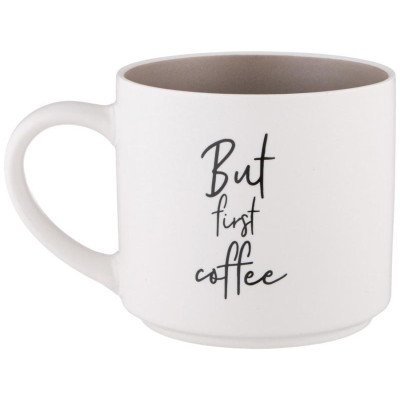 260-980 Кружка 'Кофемания but first coffee' 470мл-2