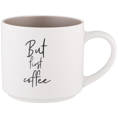 260-980 Кружка 'Кофемания but first coffee' 470мл