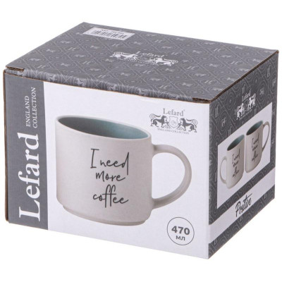 260-982 Кружка 'I need more coffee' 470мл-1