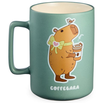 260-998 Кружка Lefard 'Capybara+coffee' 400мл-1