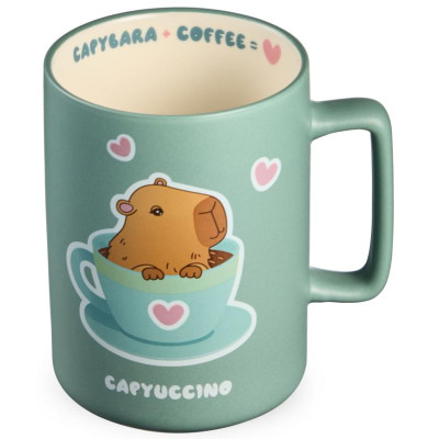 260-998 Кружка Lefard 'Capybara+coffee' 400мл-2