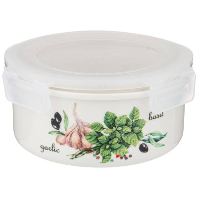 263-1196 Салатник с пластик.крышкой Lefard 'Секретные ингредиенты' 730мл, круглый-2