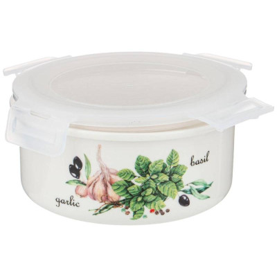 263-1196 Салатник с пластик.крышкой Lefard 'Секретные ингредиенты' 730мл, круглый-3