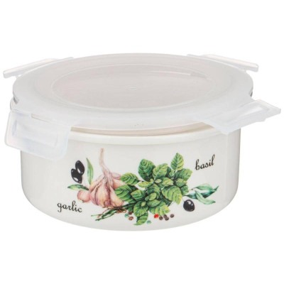 263-1196 Салатник с пластик.крышкой Lefard 'Секретные ингредиенты' 730мл, круглый-4