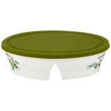 263-1198 Менажница с пластик.крышкой Lefard 'Секретные ингредиенты' 21х16х6см, 2 секции