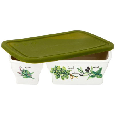 263-1200 Менажница с пластик.крышкой Lefard 'Секретные ингредиенты' 22х1.5х6см, 3 секции-3