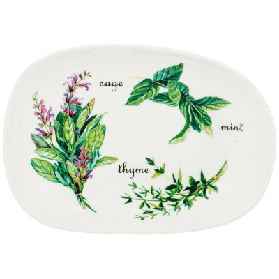 263-1204 Тарелка десертная Lefard 'Секретные ингредиенты' 15.5х11.5х2.5см