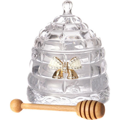 355-052 Банка для меда с деревянной палочкой 'VENEZIA' серия 'MUZA'