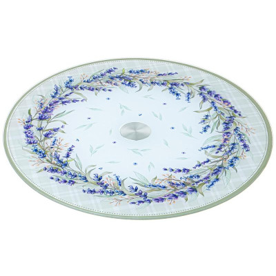 357-235 Тортовница вращающаяся 'Душа прованса' d32х3см