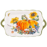 358-2074 Блюдо Agness 'Урожай' 23.5х14х2.5см