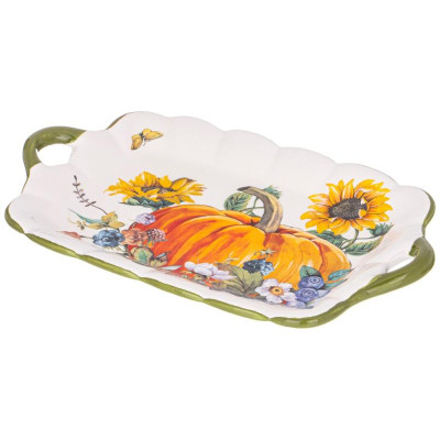 358-2074 Блюдо Agness 'Урожай' 23.5х14х2.5см-2