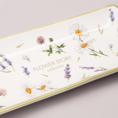 358-2167 Блюдо Agness 'Flower story' 28х12х3см-2