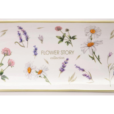 358-2167 Блюдо Agness 'Flower story' 28х12х3см-4