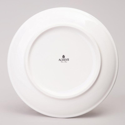 358-2172 Тарелка закусочная Agness 'FLOWER STORY' 21х2.5см-3