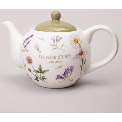 358-2174 Чайник Agness 'Flower story' 22.5х13х14.5см 900мл