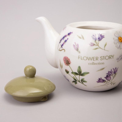 358-2174 Чайник Agness 'Flower story' 22.5х13х14.5см 900мл-3