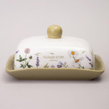 358-2175 Масленка Agness 'FLOWER STORY' 17х12.5х8.5см