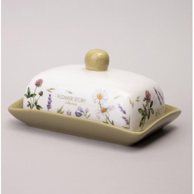 358-2175 Масленка Agness 'FLOWER STORY' 17х12.5х8.5см-3